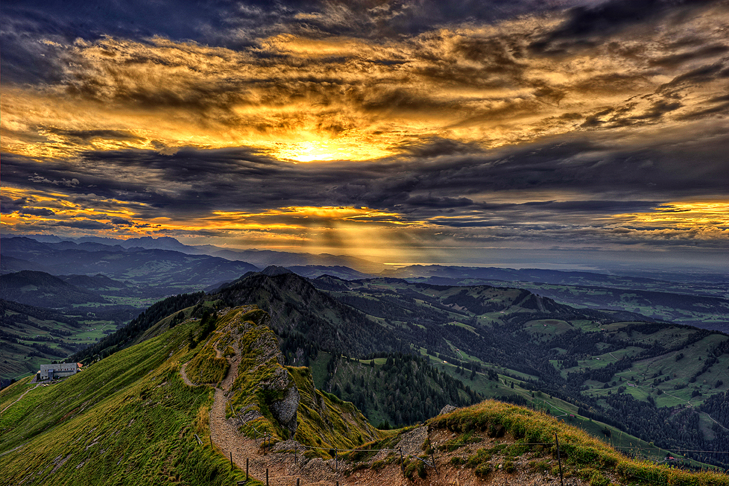 006 Hochgrat Sonnenuntergang 01 Small